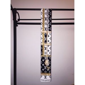 Louis Vuitton Silk Tie Scarf